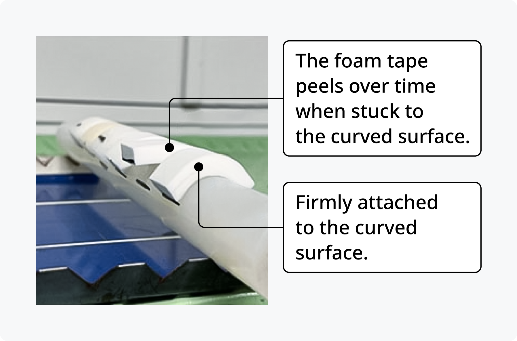 Curved Surface Repulsion Test