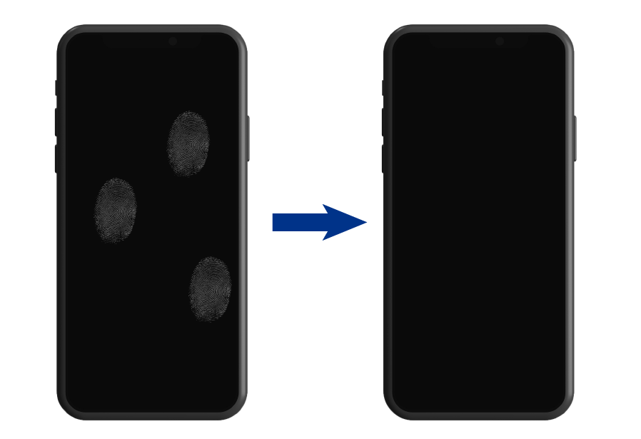 Make It Easier to Wipe Off Fingerprints from Plastic Film